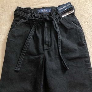 Ultra high rise mom jeans